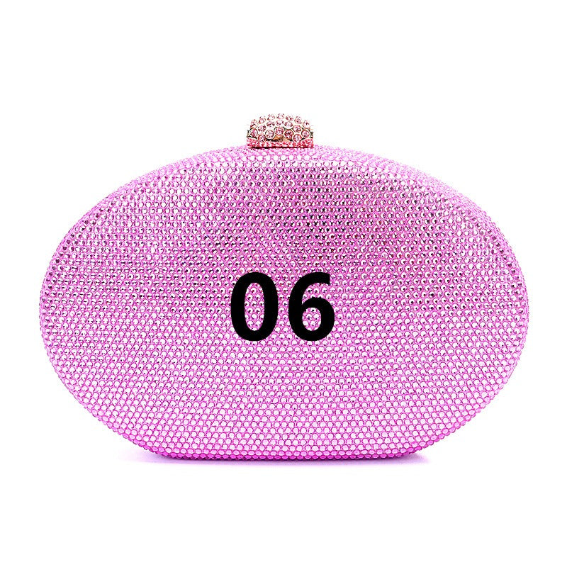 Crystal bag can be used for crossbody carrying, suitable for party and wedding gift bags