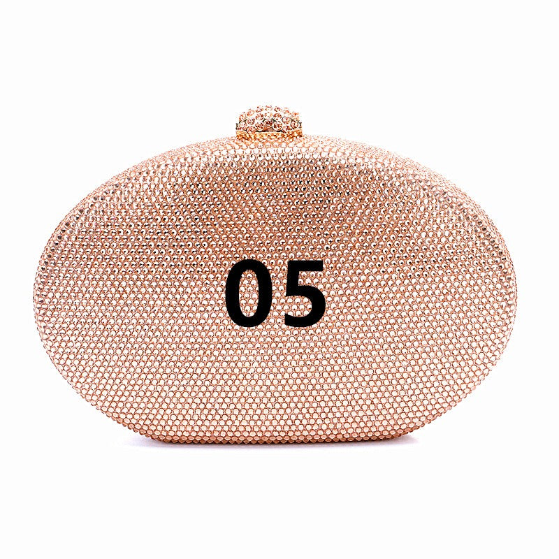 Crystal bag can be used for crossbody carrying, suitable for party and wedding gift bags