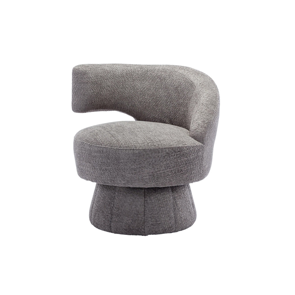 360 Degree Swivel Cuddle Barrel Accent Chairs