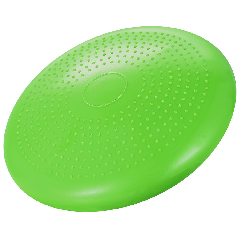 Inflatable Stability Balance Disc Wobble Cushion Balance Disc Wiggle Seat w/ Free Air Pump Exercise Athletic Fitness Trainer Mat