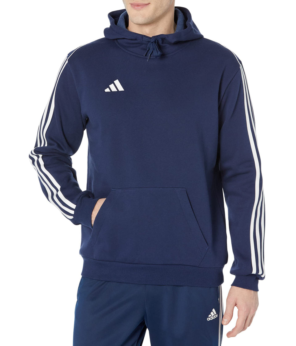 adidas Mens Tiro23 League Sweat Hoodie Team Navy Blue Large