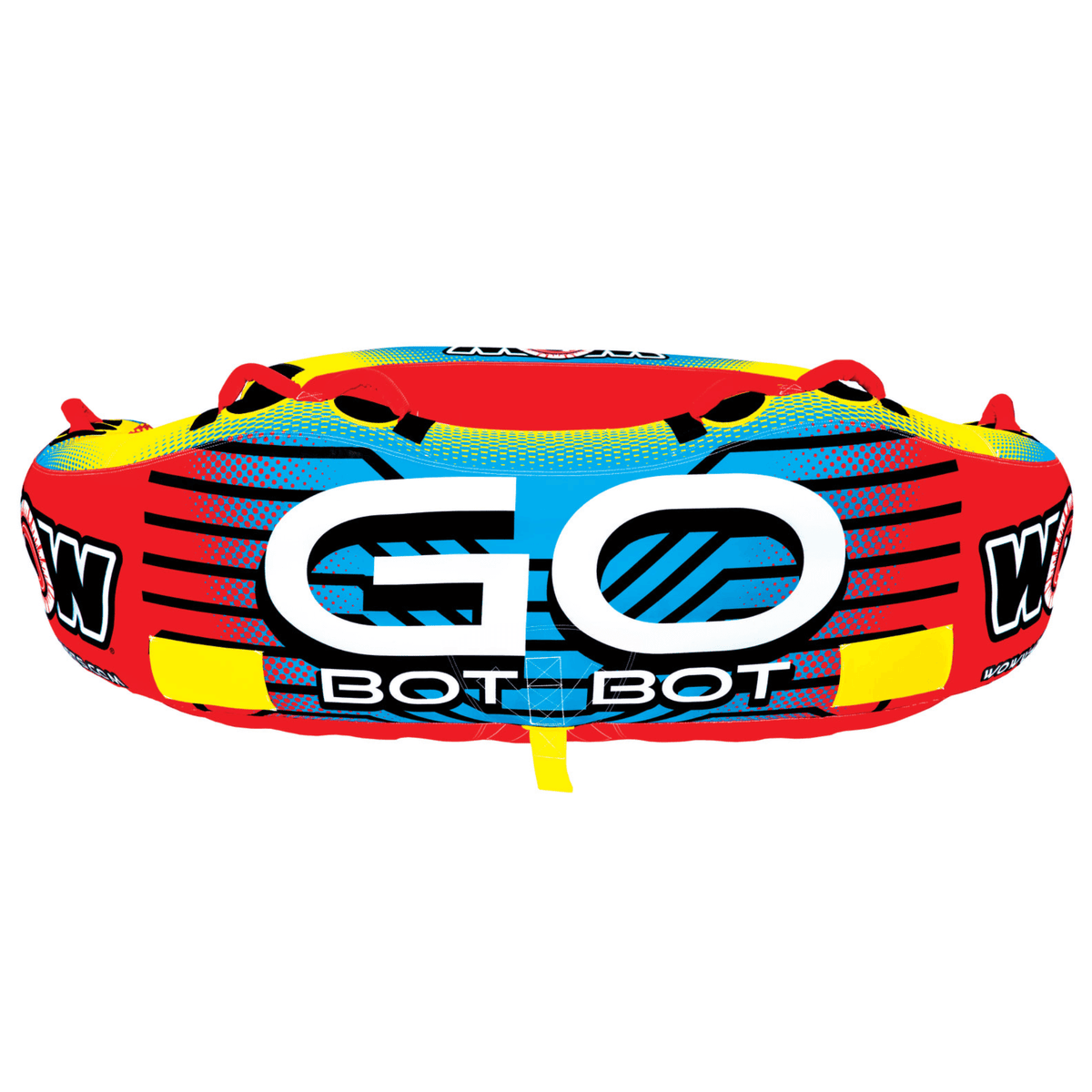 WOW Watersports Go Bot Towable Water Tube for 1 to 3 Riders