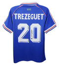 David Trezeguet Signed France National Team Adidas Jersey Size Large (Beckett)