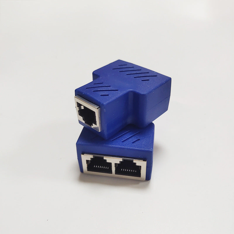 RJ45 Network Cable Splitter: Divides One Cable Into Two