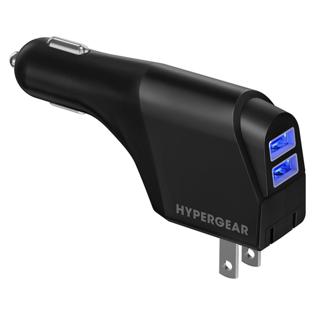 HyperGear Hybrid 2.1A Dual USB Car/Wall Charger