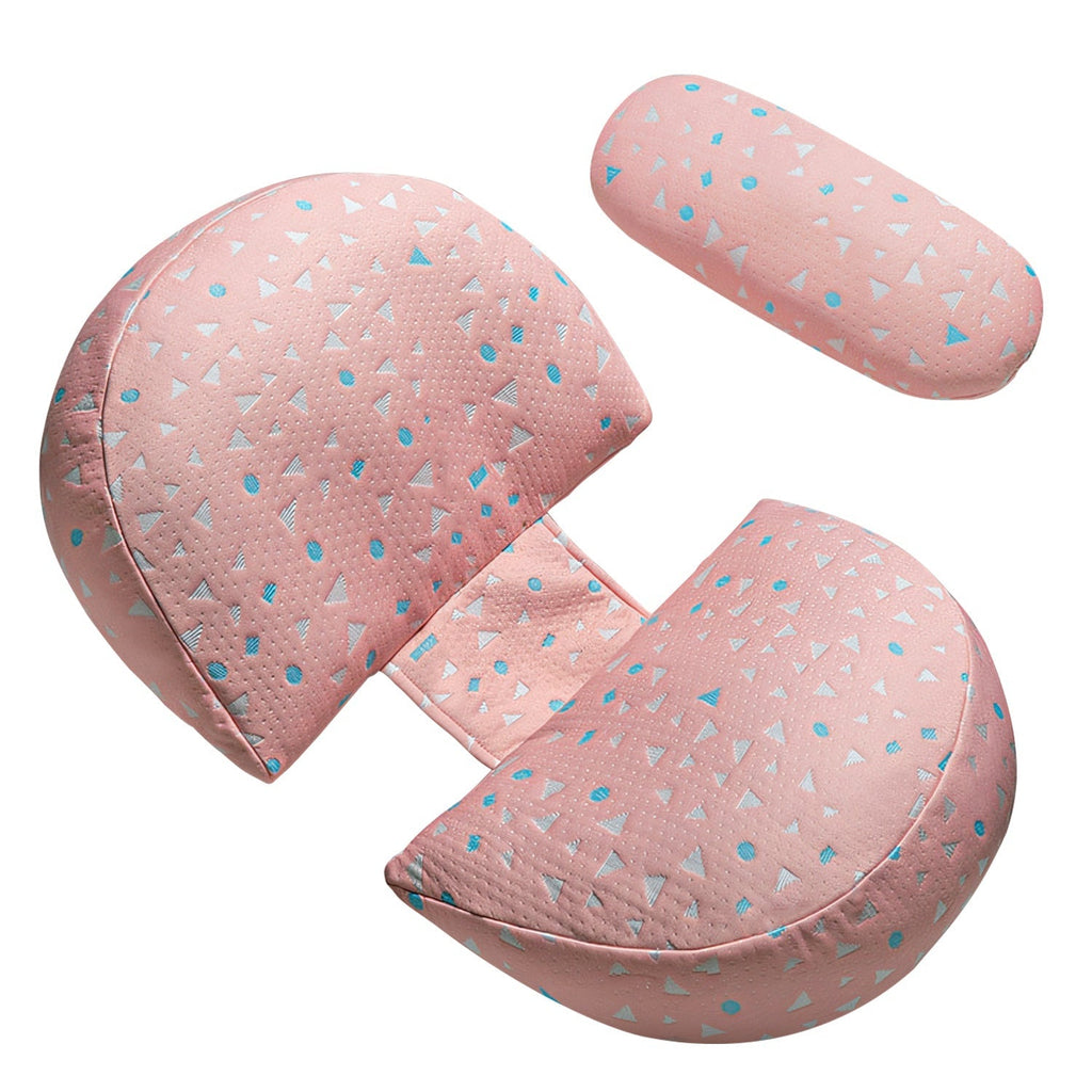 Pregnancy Pillows Adjustable Support Maternity PillowÊSoft Side Sleeper Pregnancy Pillows Wedge Pillow with Detachable Pillow Cover