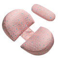 Pregnancy Pillows Adjustable Support Maternity PillowÊSoft Side Sleeper Pregnancy Pillows Wedge Pillow with Detachable Pillow Cover