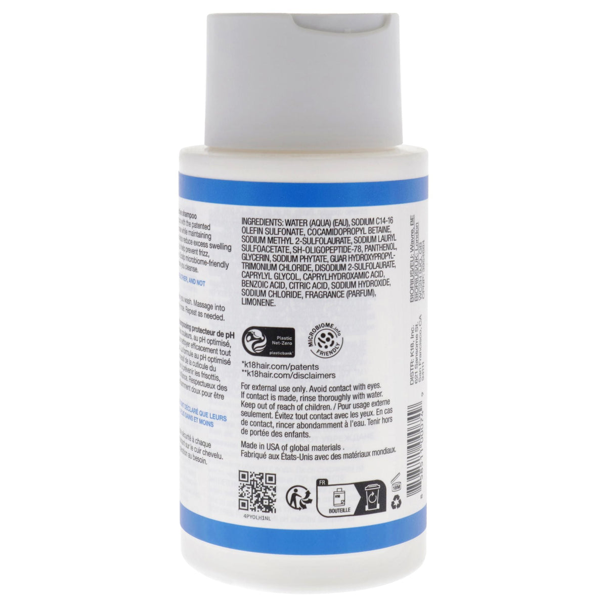 Damage Shield PH Protective Shampoo by K18 Hair for Unisex - 8.5 oz Shampoo