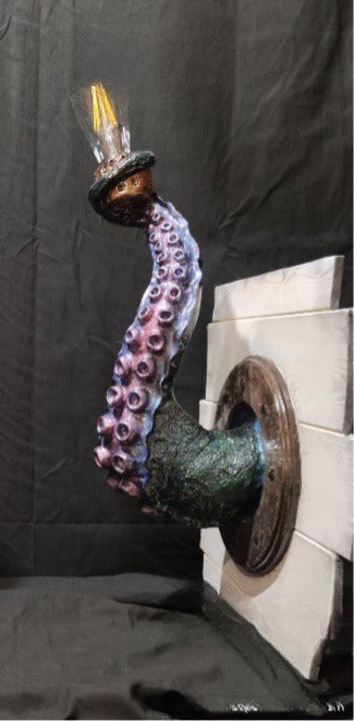 Retro Octopus Electric Light Tentacle Wall Sconces Lamp for Home Decor