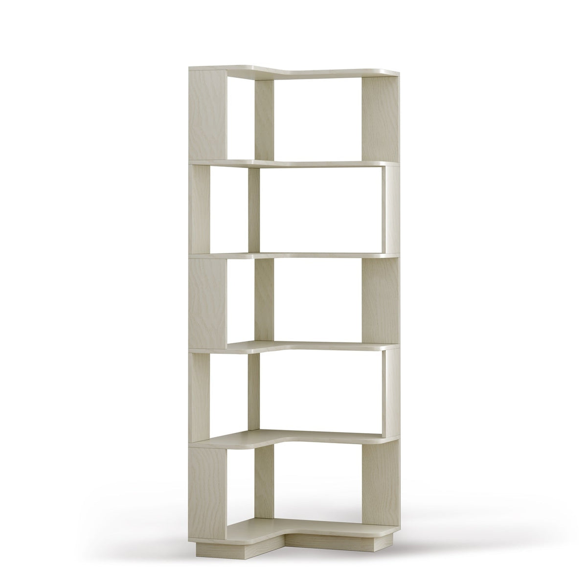 6-Tier L-Shaped Corner Bookshelf with Anti-Tip Safety Kit