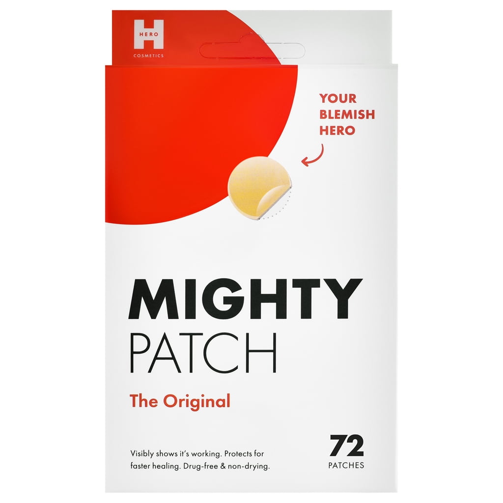Set of 2 Hero Mighty Patch Original Blemish Treatment 72 Count, 144 Total