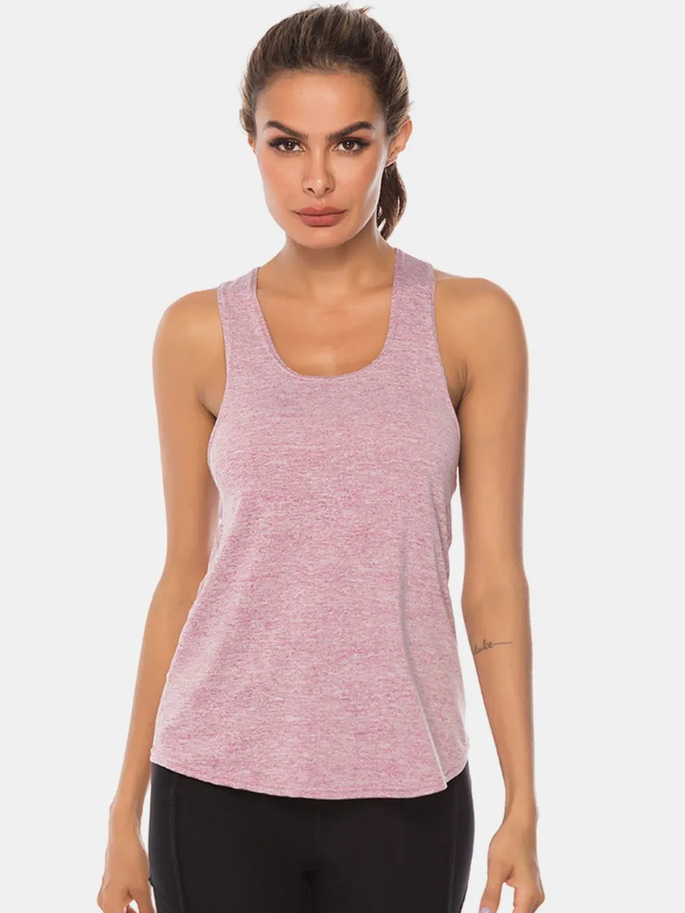 JupiterGear Scoop-Neck Long Tank Top