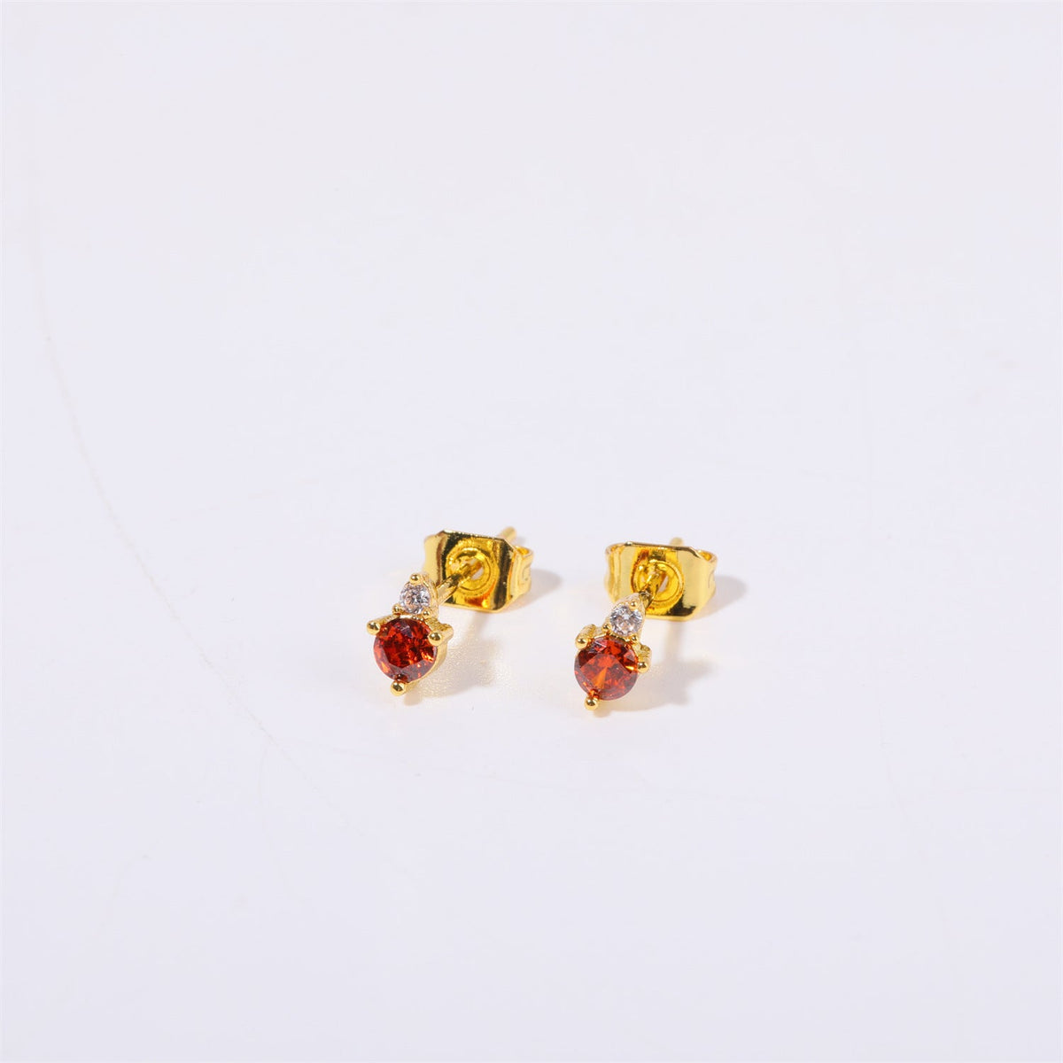 December Birthstone Zircon Earrings