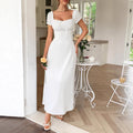 Elegant one shoulder long dress