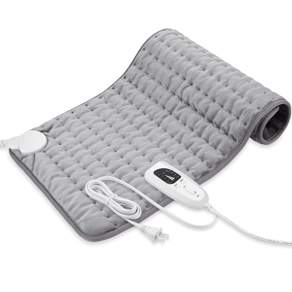 Heating pad single person draped warm blanket