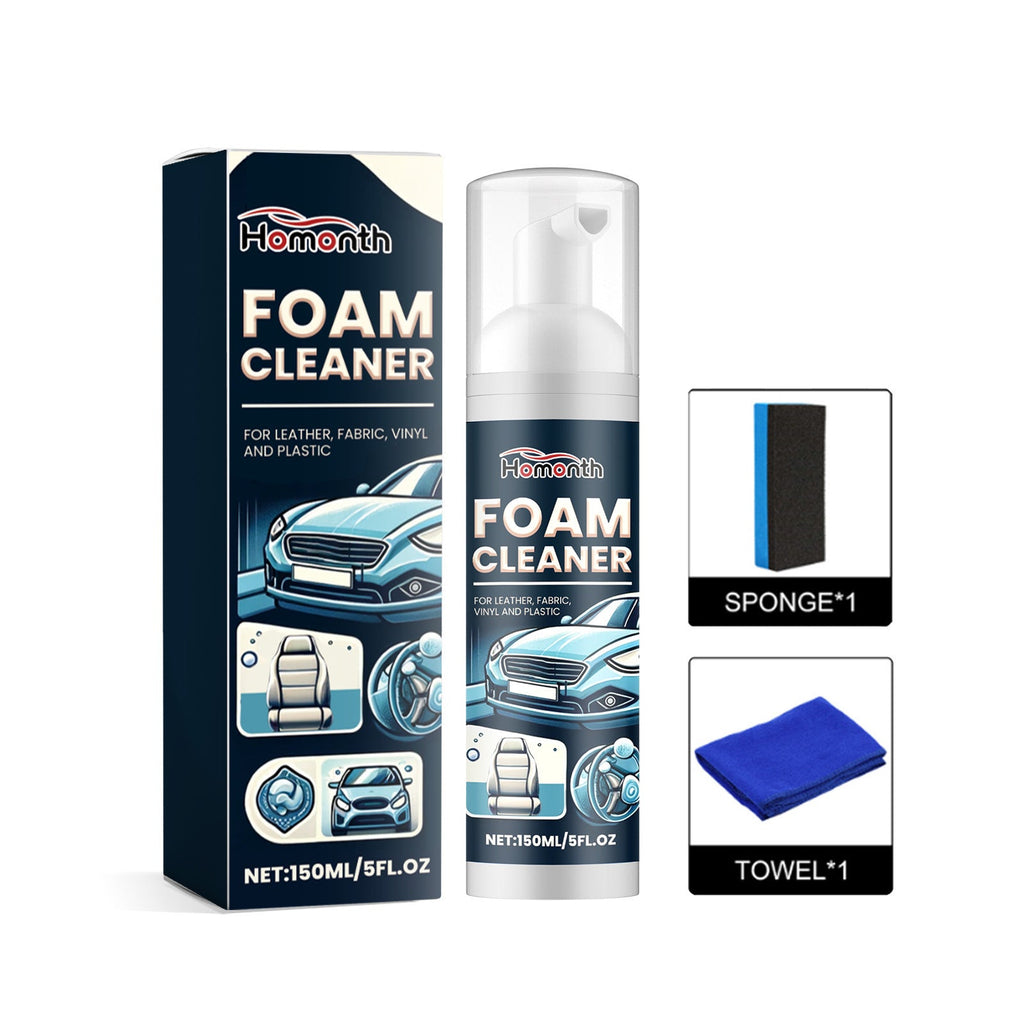 Foam Cleaner, Car Interior Seats Clean Decontamination Bright Refurbishment