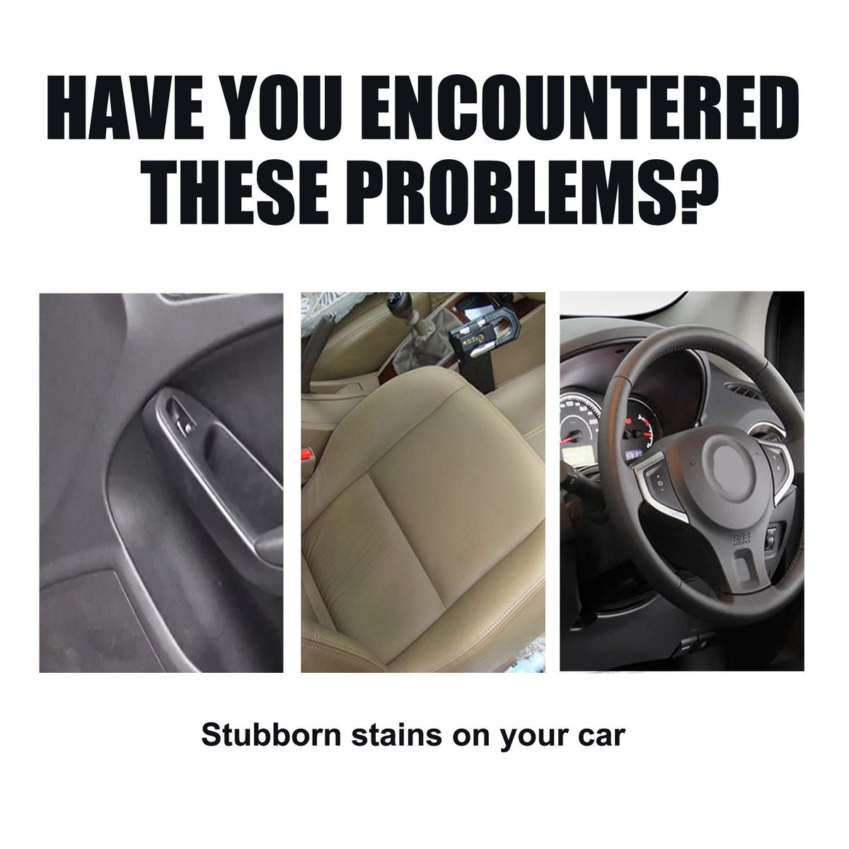 Foam Cleaner, Car Interior Seats Clean Decontamination Bright Refurbishment