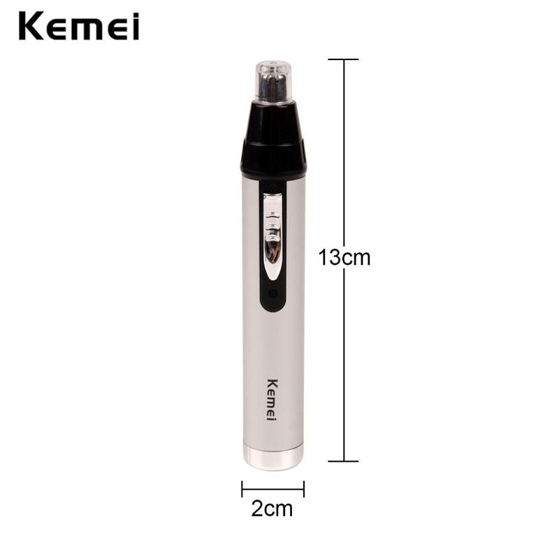 Kemei Fast shaving Men Electric Nose Ear Hair Trimmer Painless Women trimming sideburns eyebrows Beard hair clipper cut Shaver46