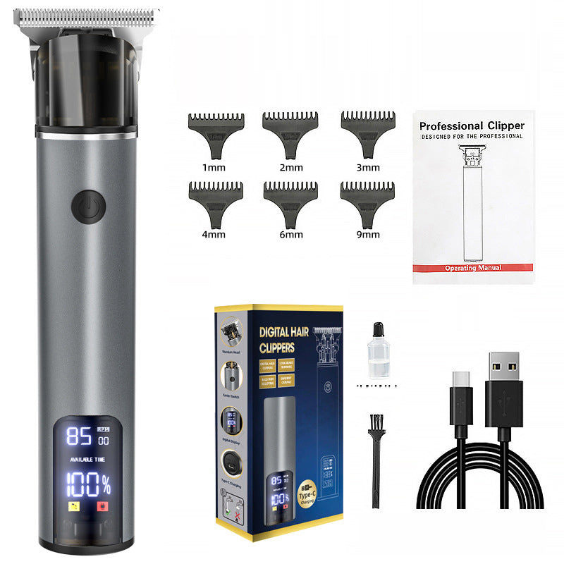 Hair clipper hair clipper electric hair clipper oil cutting head carving bald head, hair clipper