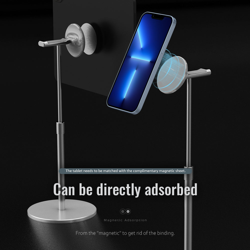Face Disc Lift Hanging Headphone Bracket Suitable For Apple ipad Mobile Phone Tablet Universal Magnetic Bracket