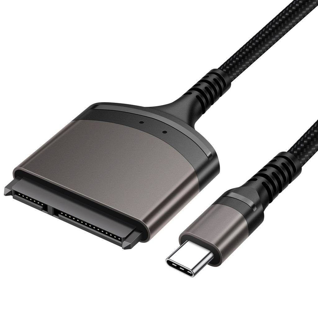 USB 3.0 to SATA Easy Drive Cable Serial Hard Disk 2.5-inch Mobile Hard Disk Adapter Cable USB Aluminum Alloy Shell