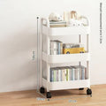 Multi-Layer Wheeled Utility Cart (for home, kitchen, bathroom storage: snacks, books)
