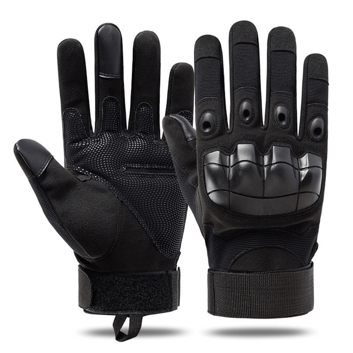 JupiterGear Tactical Military Airsoft Gloves for Outdoor Sports, Paintball, and Motorcycling with Touchscreen Fingertip Capability
