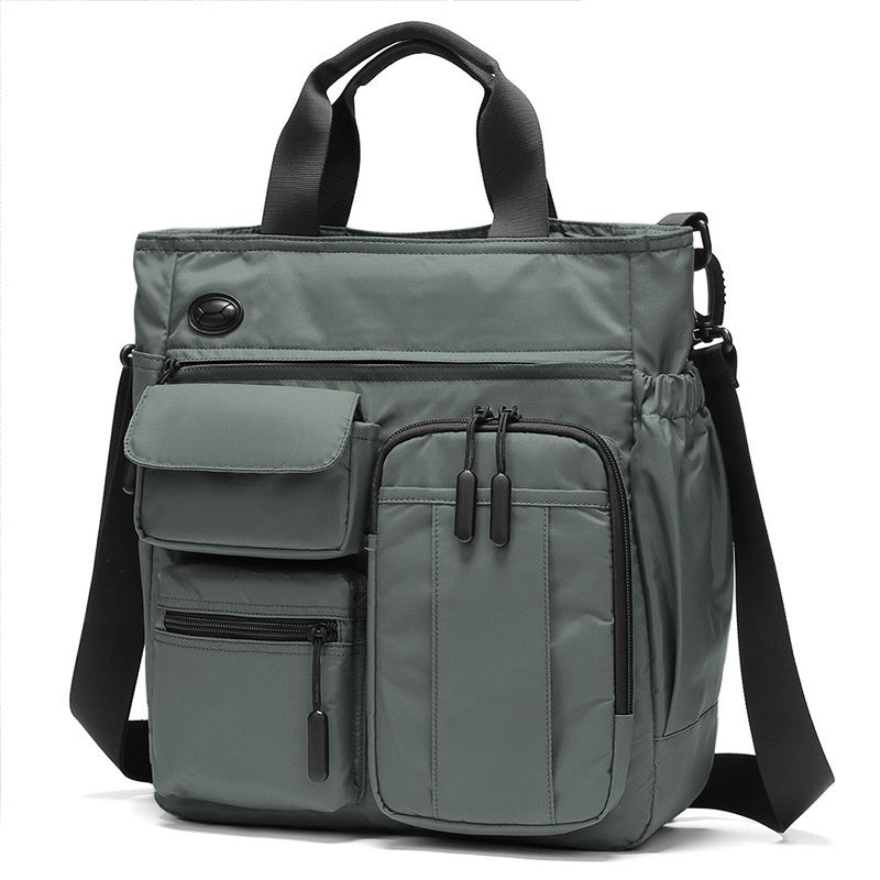 Multi-layer Business Shoulder Bag for Men