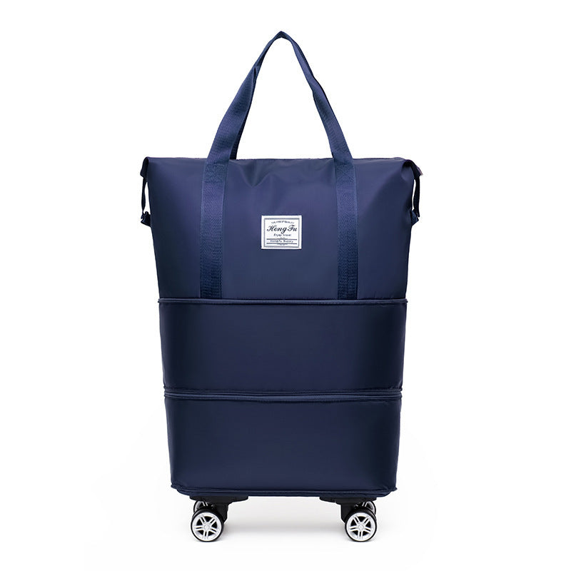 Double-Layer Travel Bag with Wet/Dry Separation, Lightweight Maternity Package