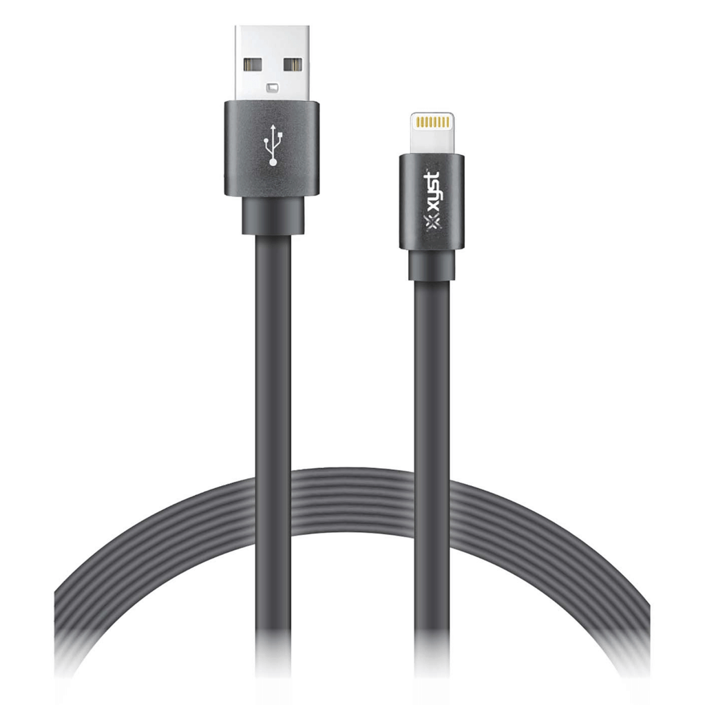 Xyst Charge and Sync USB to Lightning Flat Cable 4Ft