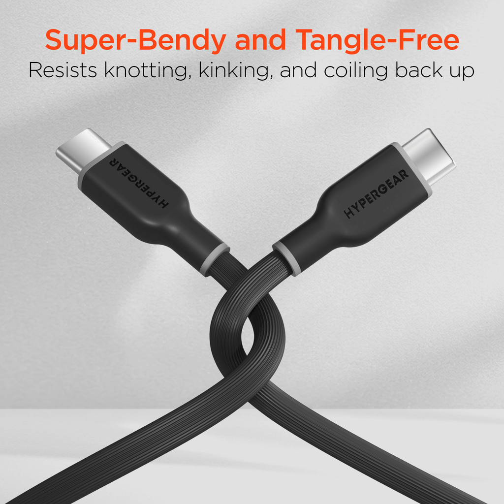 HyperGear Flexi PRO USB-C to USB-C Cable 4ft