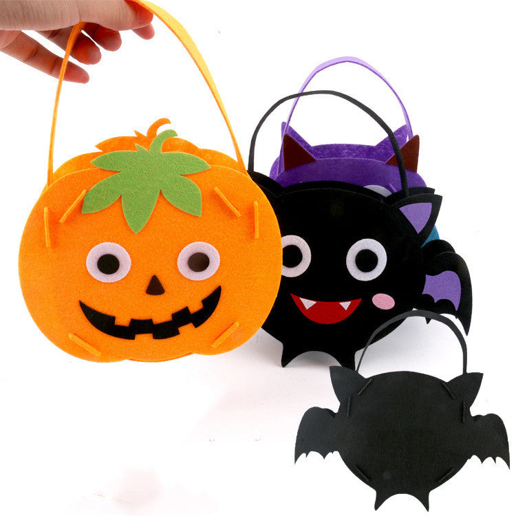Children's Portable Pumpkin Bag Handmade Diy Material