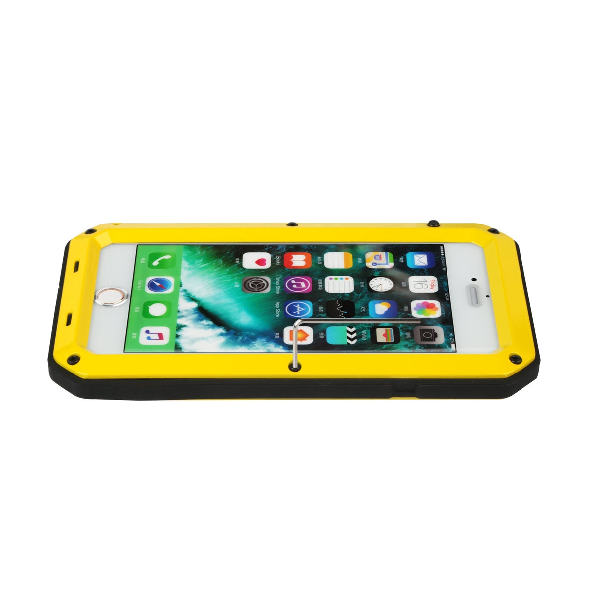 Rugged Shock-Resistant Hybrid Full Cover Case For iPhone 7