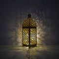 Festive Home Craft Decor Ramadan Hollow Moroccan Iron Lantern (MAC498)