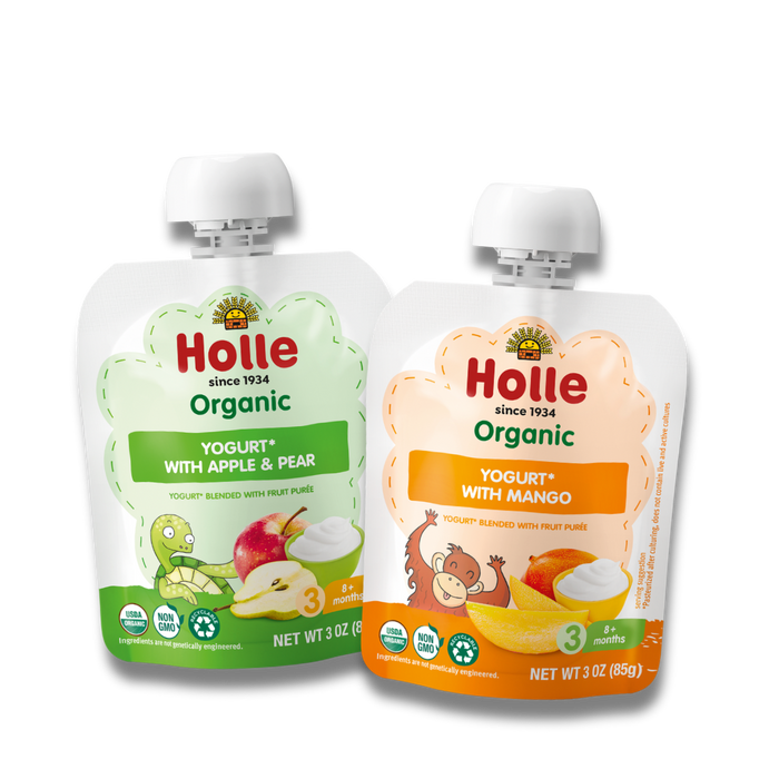 Holle Fresh Flavors Yogurt Pouches Bundle
