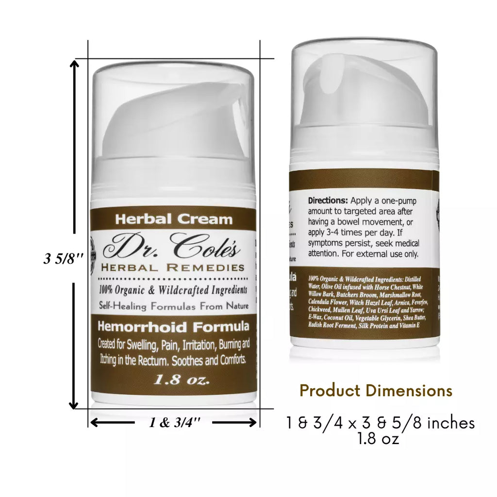 02 - Dr. Cole's Organic Herbal Hemorrhoid Cream
