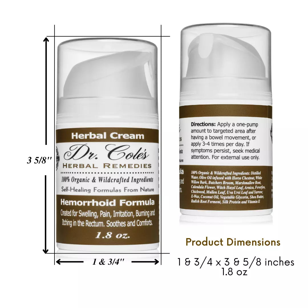 02 - Dr. Cole's Organic Herbal Hemorrhoid Cream