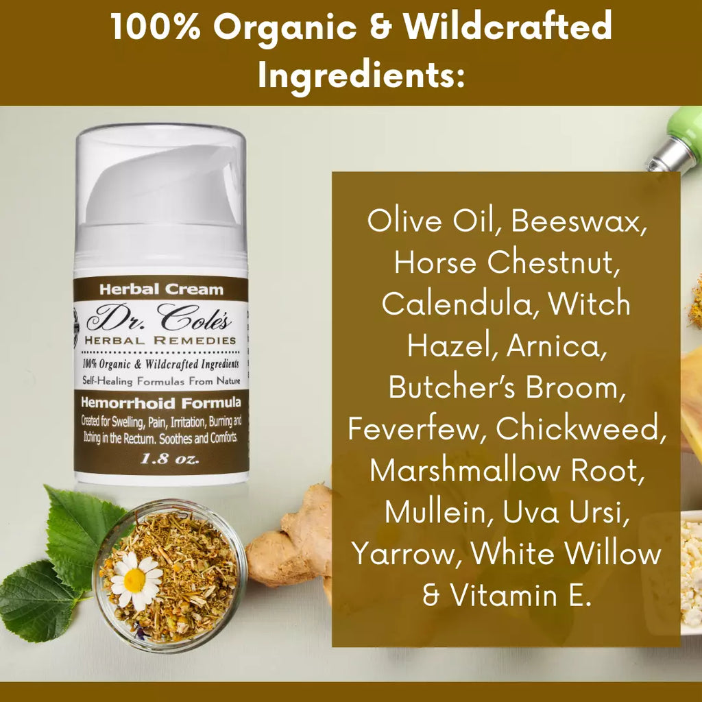 02 - Dr. Cole's Organic Herbal Hemorrhoid Cream
