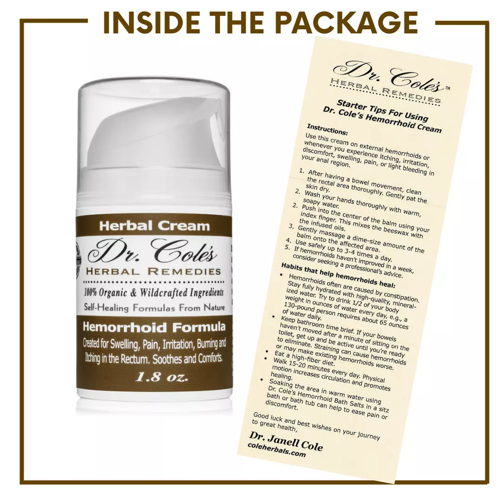 02 - Dr. Cole's Organic Herbal Hemorrhoid Cream