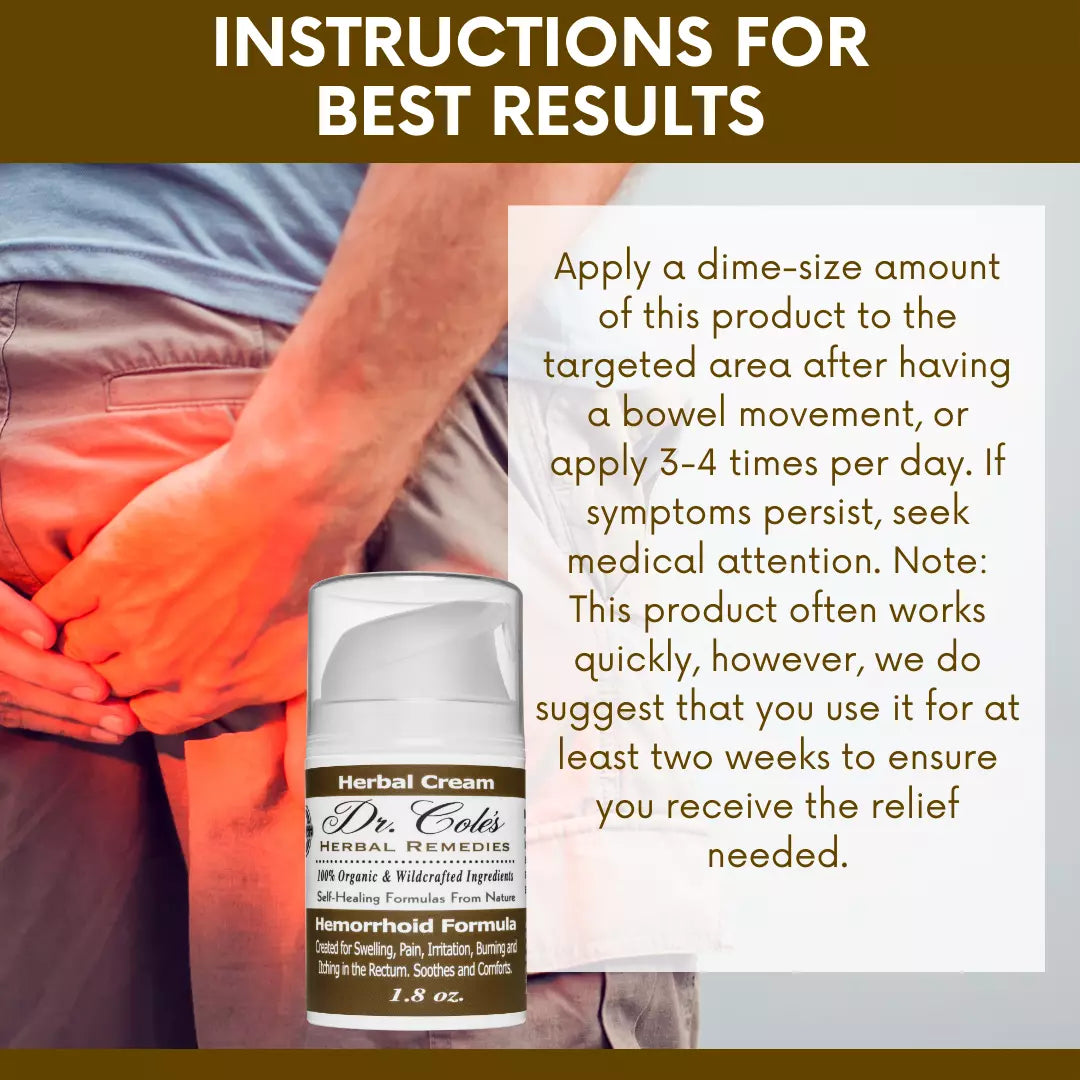 02 - Dr. Cole's Organic Herbal Hemorrhoid Cream