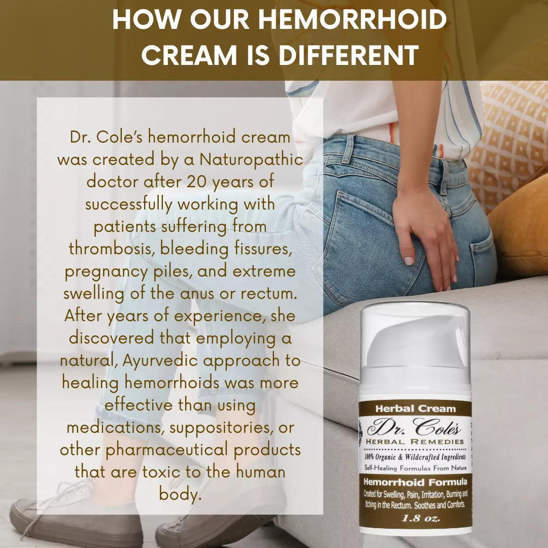 02 - Dr. Cole's Organic Herbal Hemorrhoid Cream