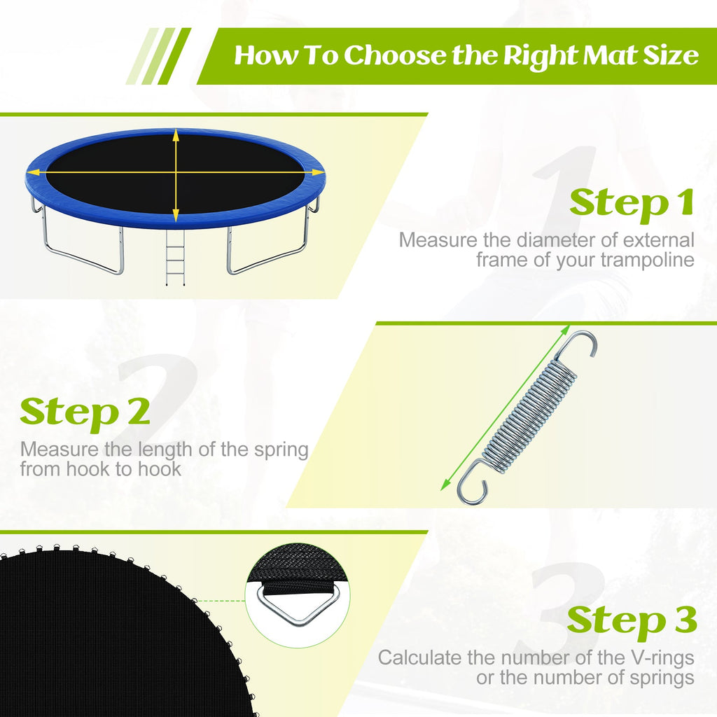 High-Elastic PP Replacement Jumping Mat-10 ft