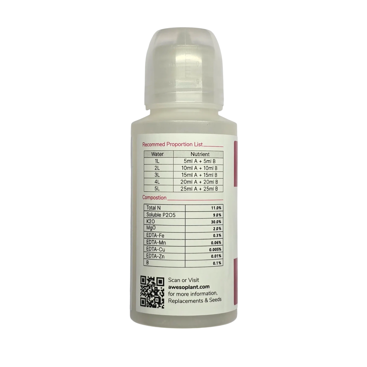 Hydroponic Nutrients (2xA + 2xB)