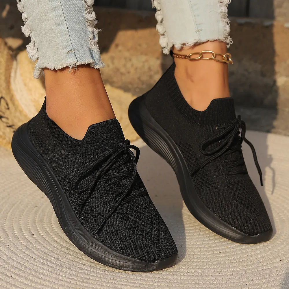Lace Up Mesh Breathable Athletic