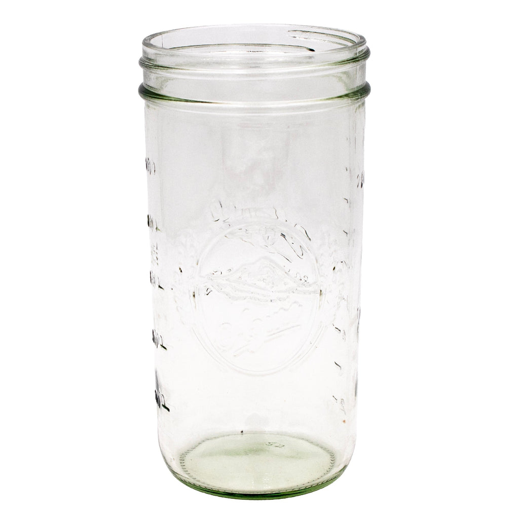 Azure Standard 24oz Wide Mouth Pint & Half Mason Jar - Single Jar
