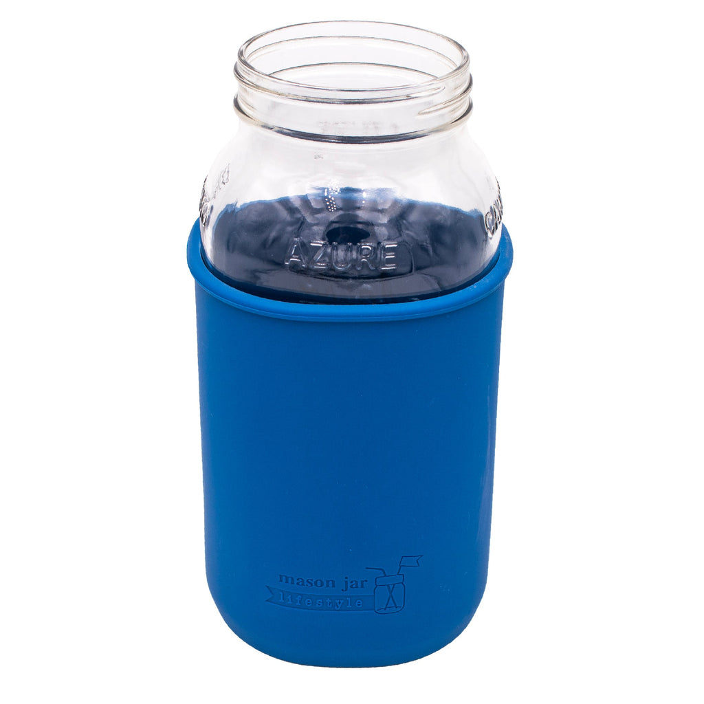 Azure Standard 64oz Wide Mouth Half Gallon Mason Jar - Single Jar