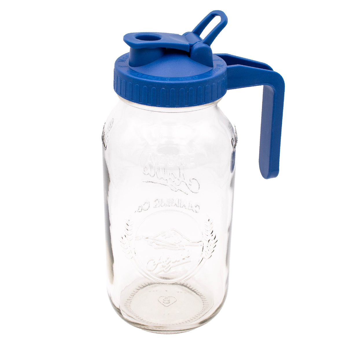 Azure Standard 64oz Wide Mouth Half Gallon Mason Jar - Single Jar