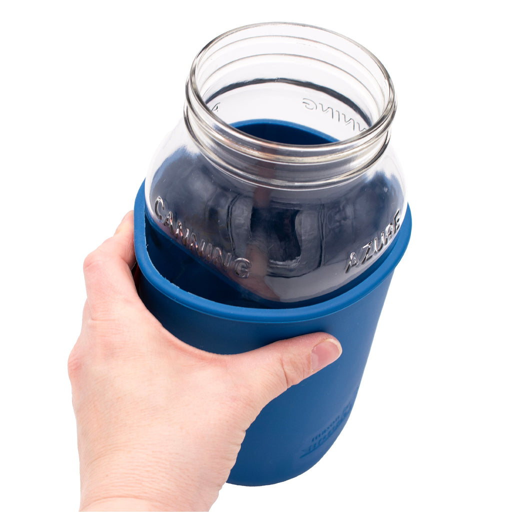 Azure Standard 64oz Wide Mouth Half Gallon Mason Jar - Single Jar