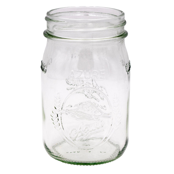Azure Standard 16oz Regular Mouth Pint Mason Jar - Single Jar