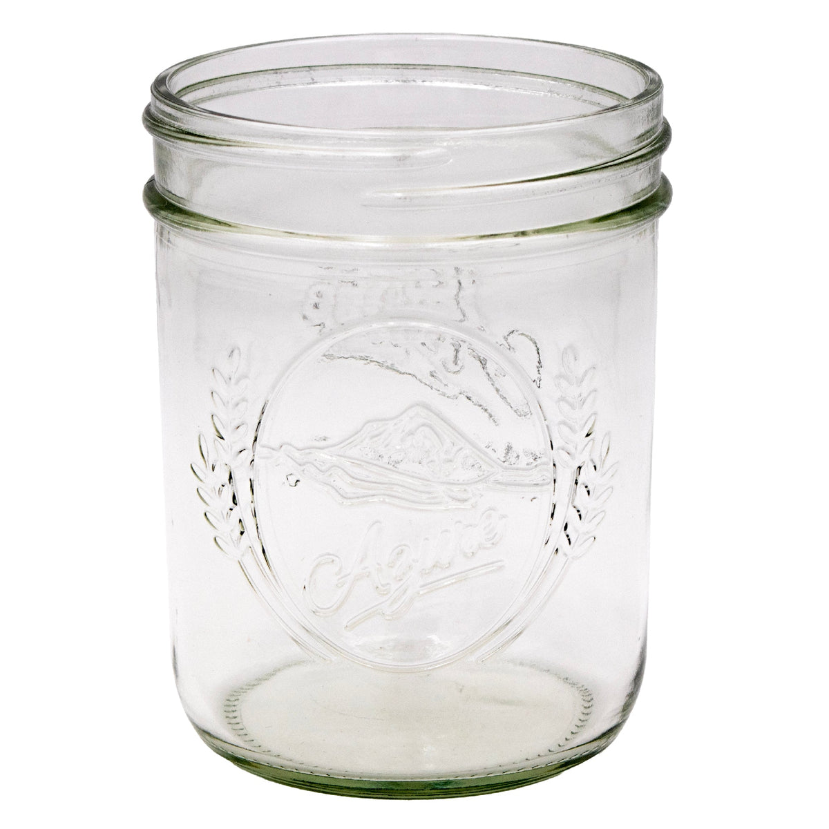 Azure Standard 16oz Wide Mouth Pint Mason Jar - Single Jar